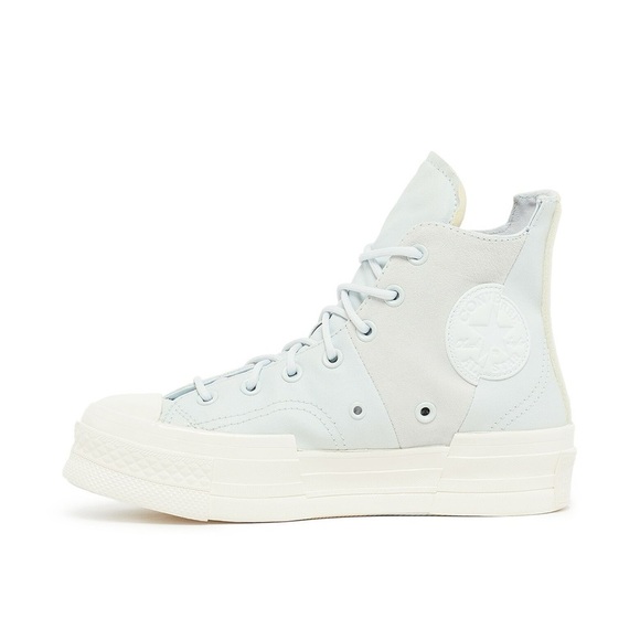 Converse Chuck 70 Plus Hi Mixed Material Moonbathe/Egret Men Size 4 Women’s 6 - Picture 3 of 9